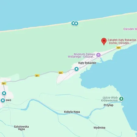 Osrodek Wypoczynkowy Zakatek, I W Sosnowym Lesie Hytte Kąty Rybackie