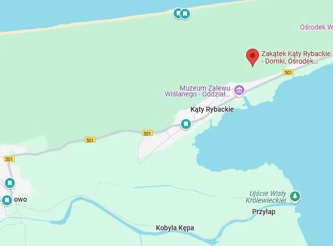 Osrodek Wypoczynkowy Zakatek, W Lesie, Nowy 山林小屋 Kąty Rybackie