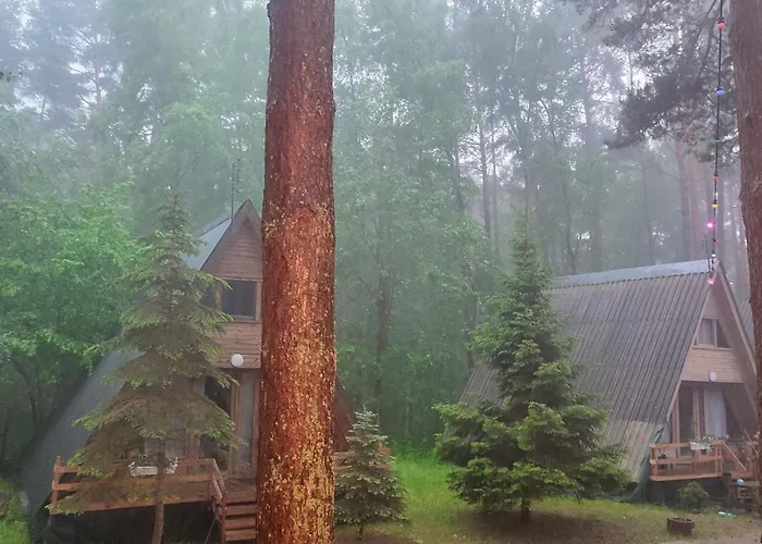 Osrodek Wypoczynkowy Zakatek, W Lesie, Nowy * Kąty Rybackie